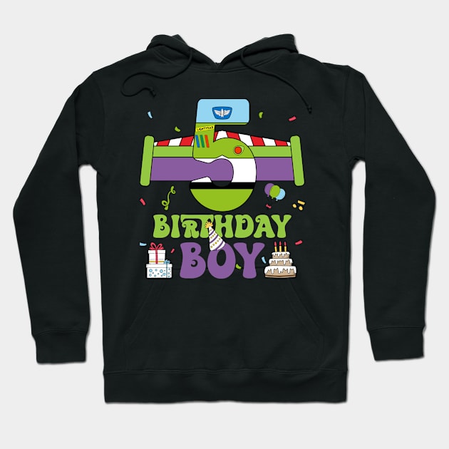 5th Birthday Boy Polical funny B-day Gift For Boys Kids Hoodie by Patch Things All